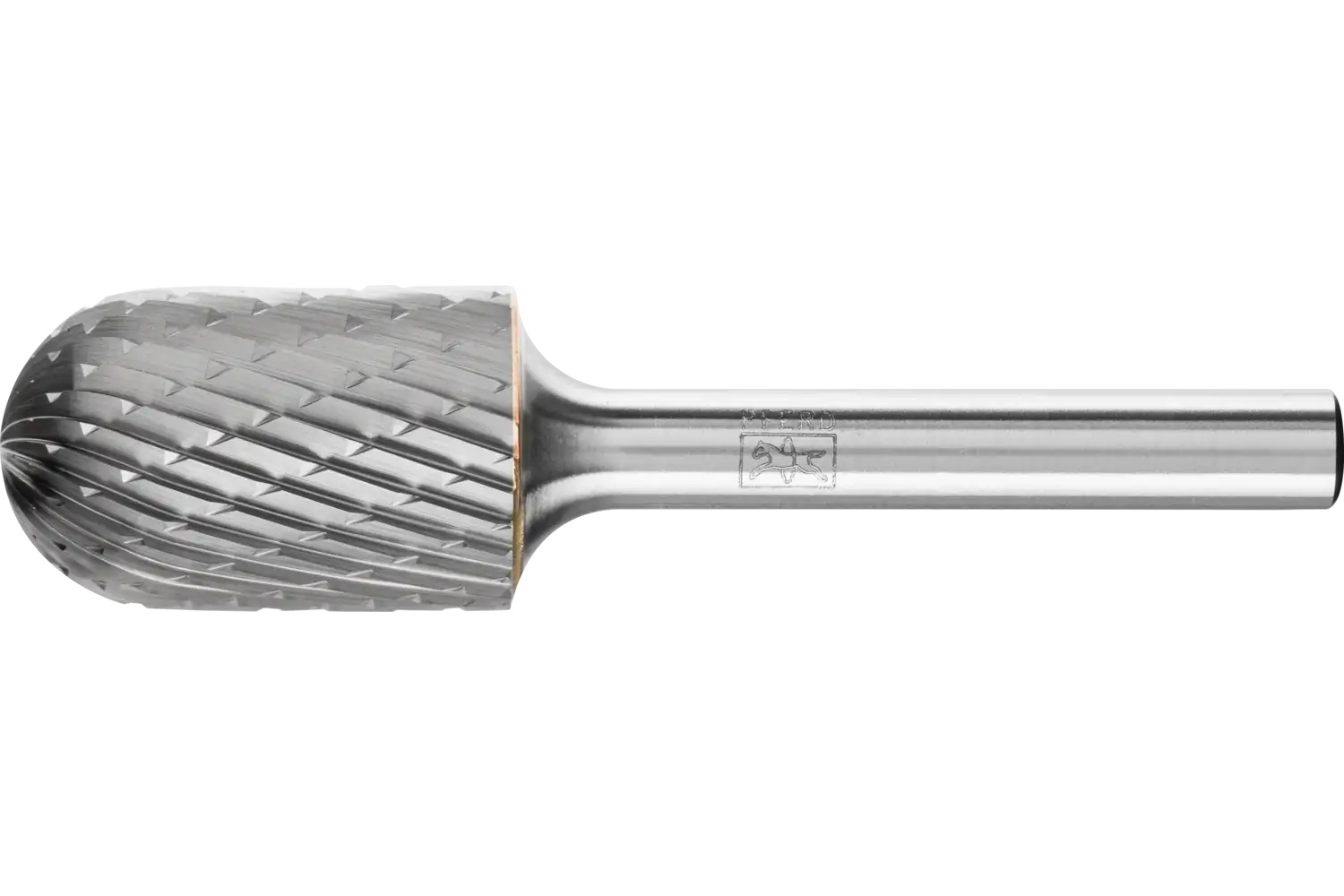 Picture of Pferd Carbide Bur SC-6 Cylindrical Radius End Double Cut 5/8" x 1" x 1/4" Shank